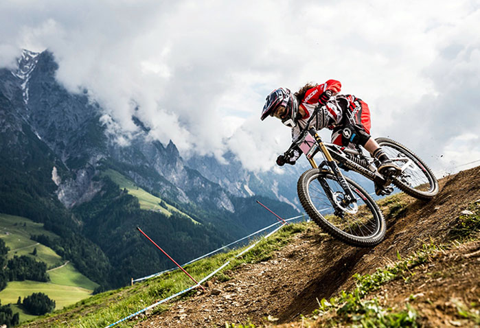 Downhill and cross country in Cervinia