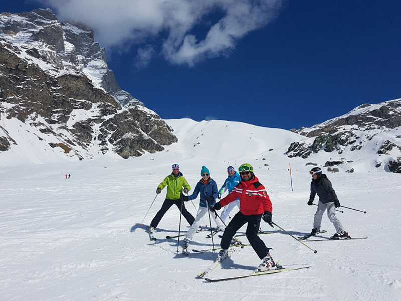 Scuole di sci a Cervinia